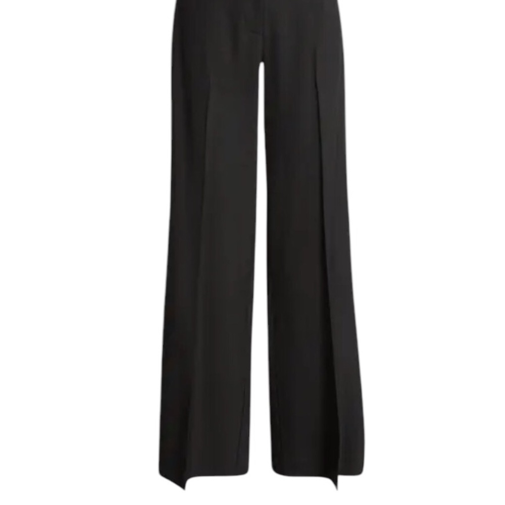 Kobi Halperin Wide Leg Dressy Black Flowy Pants Size 10 - Picture 12 of 12